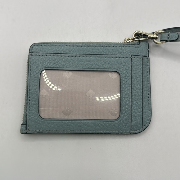 Kate Spade Jackson Blue Wristlet Small Card Holder Purse Wallet - Picture 3 of 12